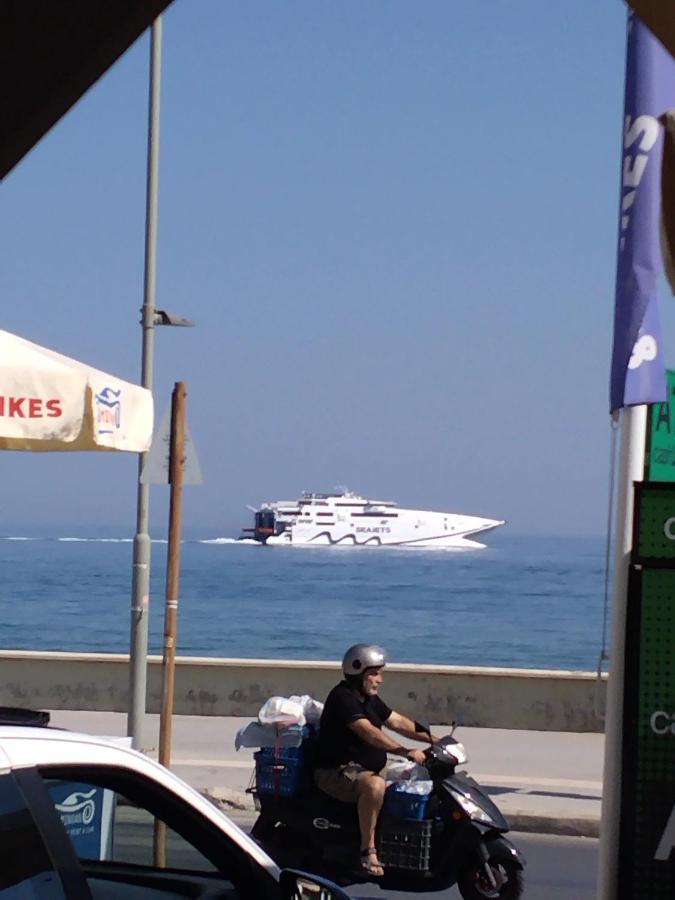 Anastasios Luxury Apartment Sea View ريثيمنو المظهر الخارجي الصورة